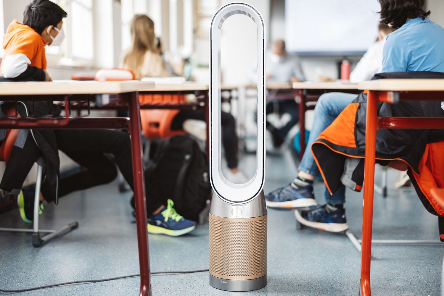 Dyson Luftreiniger in Schulen